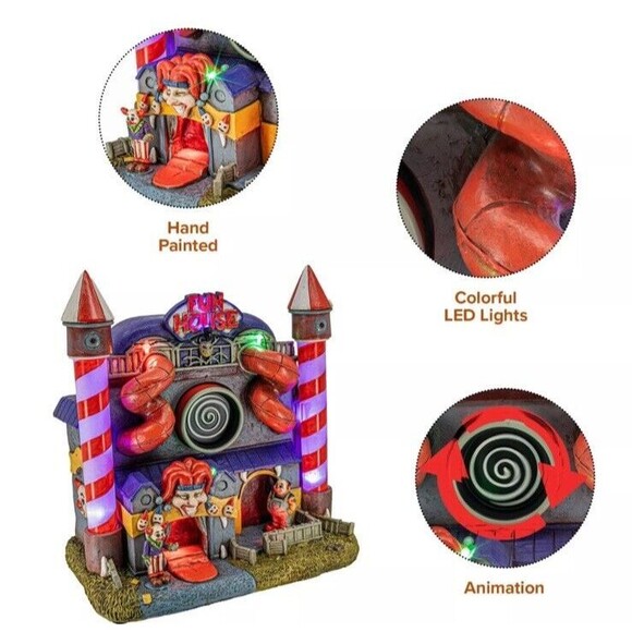 Carnival Funhouse Clown Theme Spooky Halloween Village 2024 by Pumpkin Village - Picture 5 of 8